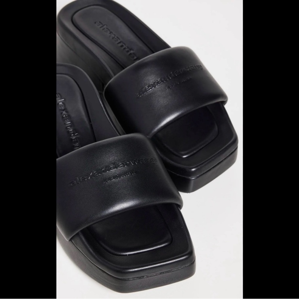 alexander wang Woman sandal with logo